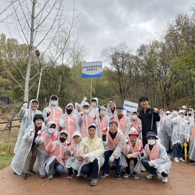청춘봉사단 탄소중립 우리 마을 동산 가꾸기 활동(2023. 4. 5.) 