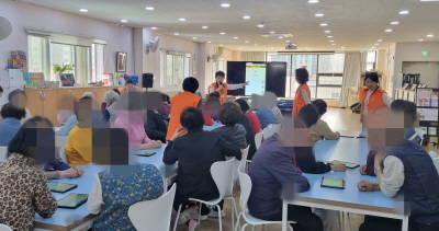 노인일자리 및 사회활동지원사업 디지털교육지원사업단 키오스크 출장 교육(2025. 3. 26.) 