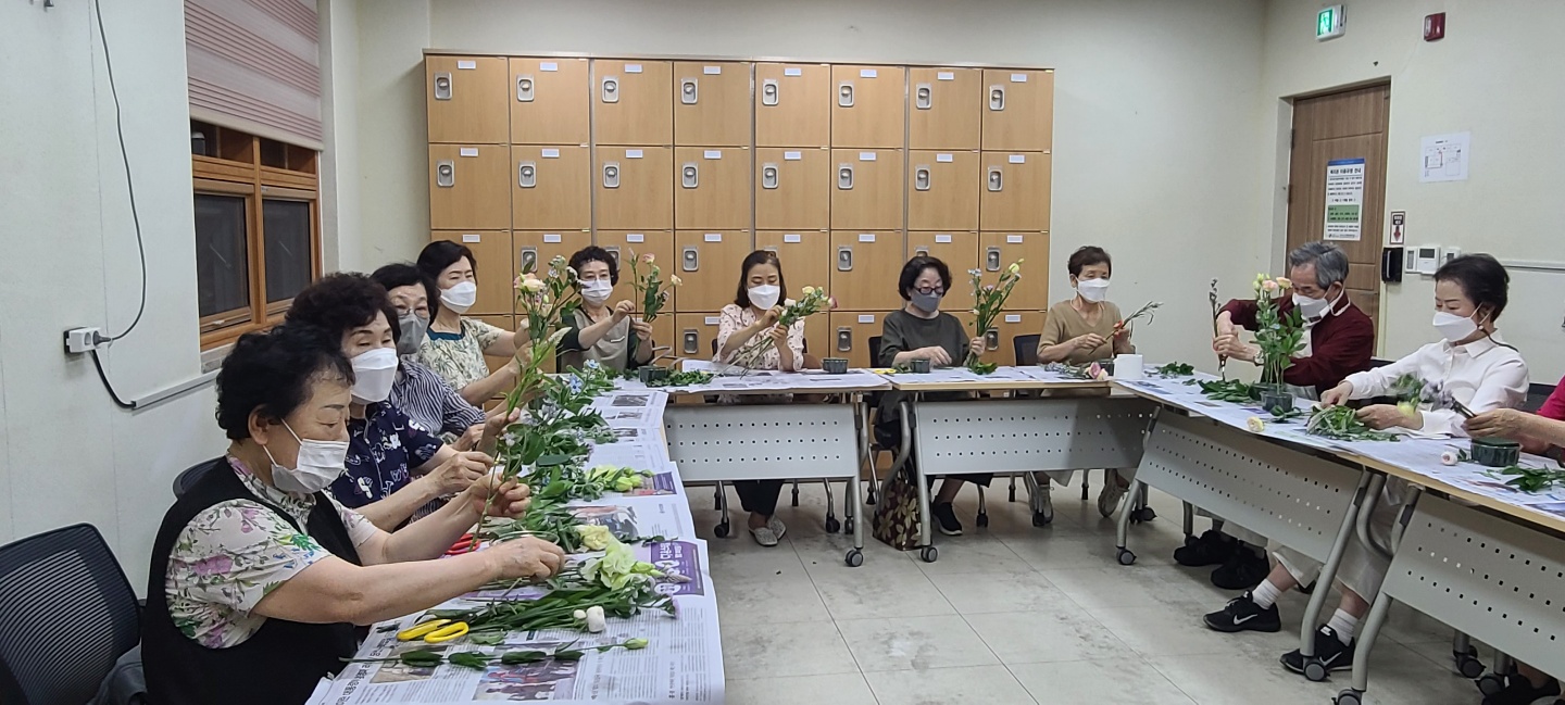 선배시민자원봉사단 활동교육(원예활동교육)  1회기