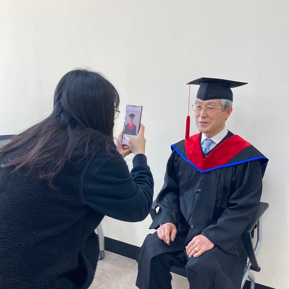 제23기 달서구노인문화대학 졸업사진 촬영