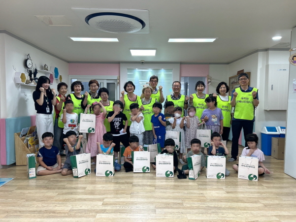 월성은빛복지관 선배시민 ｢도시농부봉사단｣ 7월 나눔 활동