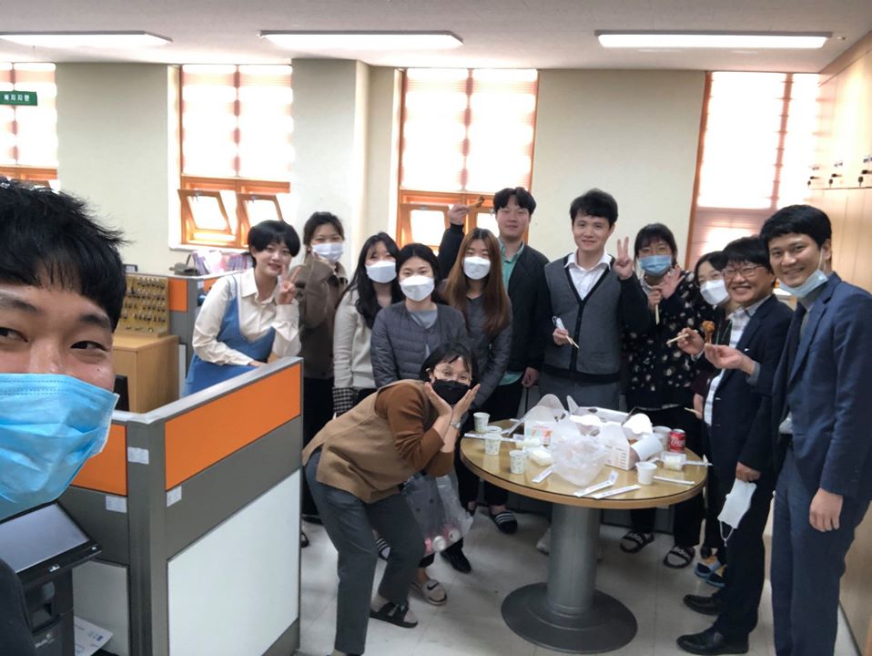 사교댄스 동아리&청춘봉사단 직원 격려
